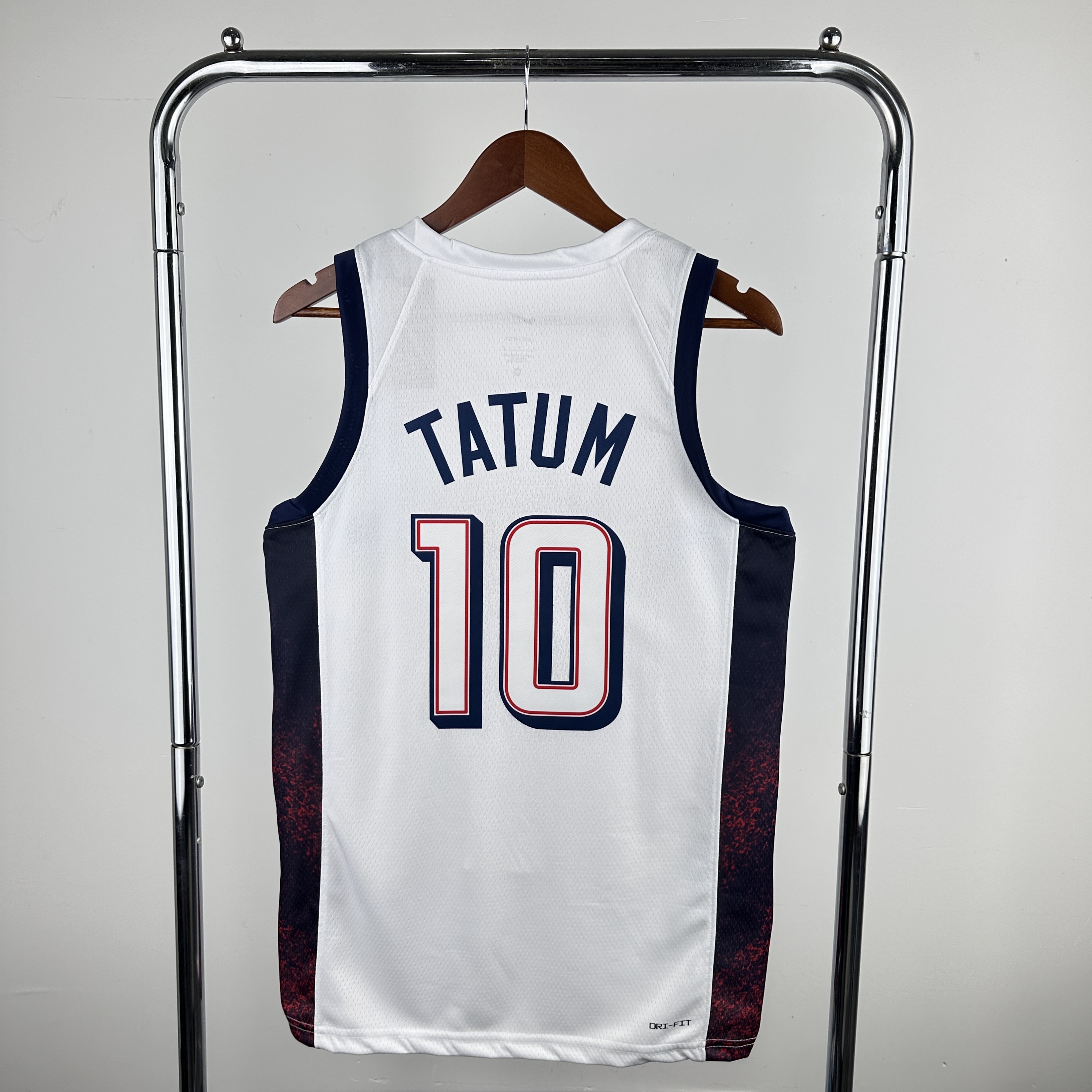 2024 Olympic USA #10 Tatum White Nike NBA Jersey->new york giants->NFL Jersey